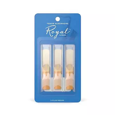 Royal By D'Addario Tenor Sax Reeds Strength 2.5 3-pack • $28.99