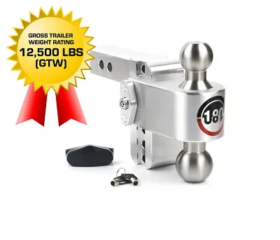 Weigh Safe 180 HITCH LTB4-2 4  Drop Hitch 2  Receiver 12500 LBS MADE IN USA • $264