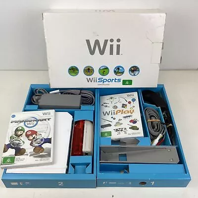 Nintendo Wii Console And Games Bundle (V5) S#550 • $50