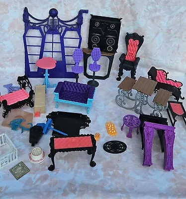 Monster High Doll Furniture House Lot  • $48.98