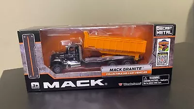 Mack Granite Collectible Die-Cast Vehicle Dump Truck 1:50 NEW In Box • $45