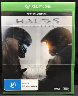 HALO 5 Guardians XBOX ONE *New Not Sealed* FAST FREE POST • $24.95