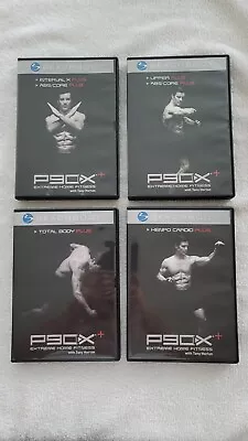 Beach Body Workout P90x Plus Extreme Home Fitness DVD Set Of 4 Tony Horton • $18.95