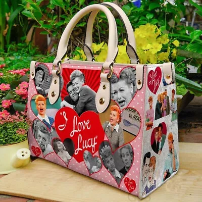 I Love Lucy Leather Handbag I Love Lucy Sitcom Women Bag I Love Lucy Bags Gift • $59.99