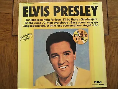 Elvis Presley – Le Disque D'Or - RCA 6886 807 Vinyl LP EX/EX!!! • $23.96