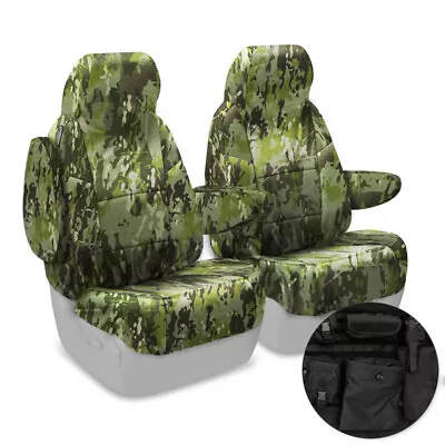 NEW Custom-Fit Multi-Cam Tropic Camo Tactical Seat Covers W/MOLLE Back USA-MADE • $399.99