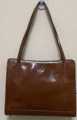 MONSAC Honey Brown Leather Handbag NWT With Certificate • $30