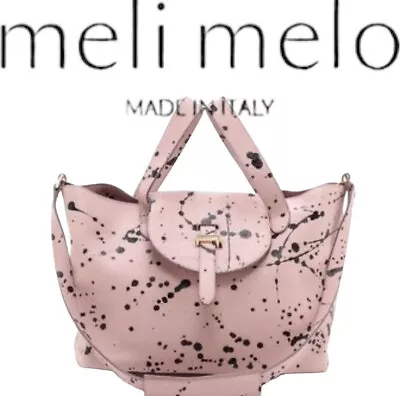 Meli Melo Paint Splatter Thela  Satchel  • $130