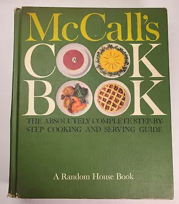 McCall's Cookbook Random House  1963 Mid Century Green Cover • $22