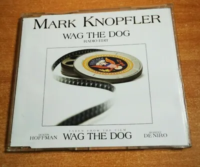 MARK KNOPFLER Wag The Dog DIRE STRAITS VERY RARE UK PROMO CD SINGLE 1996 VERDJ89 • $14.99