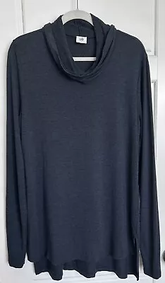 CABI Large Tunic Mock Neck Top Womens Shirt Relaxed Fit Sweater Sporty Blouse • $27.99