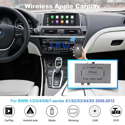 For BMW CIC System 2010-12 Android Auto Retrofit Interface Wireless IOS CarPlay • $345.68