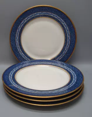 Theodore Haviland MOSAIC (COBALT BLUE) Bread Plates SOLD IN SETS OF FOUR • $37.95