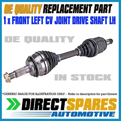 OE QUALITY HOLDEN RODEO TF 2.6L 2.8L 06/88-2003 FRONT CV Joint Drive Shaft LEFT • $129.95