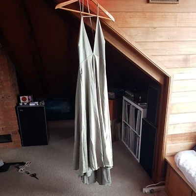$20 • Buy Beautiful Sage Green Size 14 Formal Dress Wedding Cocktail Uk 12