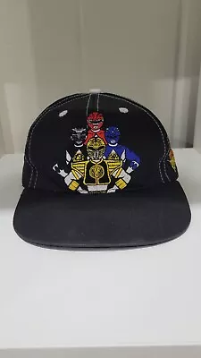 Mighty Morphin Power Rangers Hat Kids 1995 Saban 4-7 Vintage Rare High Point EUC • $25