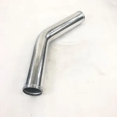 Universal Aluminum Piping Pipe Tube 3  76mm O.D. 45 Degree Bend Intercooler • $23.99