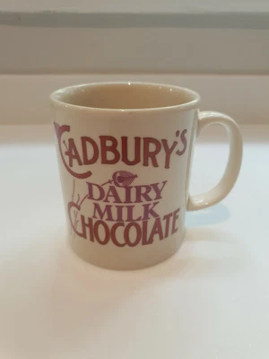 £7 • Buy Vintage Cadbury Dairy Milk Chocolate Staffordshire Pottery Mug Vgc