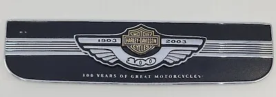 Harley Davidson CVO Touring Tour Pak Pack 100th Anniversary Stick On Emblem New • $203.34