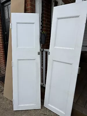 Pair Hardwood Internal Doors Very Heavy And Solid. • £10