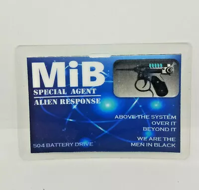 Men In Black ID Badge-Alien Response Special Agent Costume Prop Cosplay MIB • $7.99