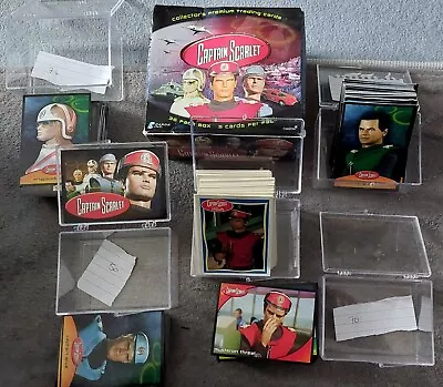 CAPTAIN SCARLET - Complete VINTAGE Base Set (319) Cards  • £68