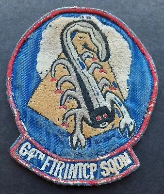 $298 • Buy USAF Patch 64th FIS Fighter Interceptor Squadron Theater Made F-102 Phillipines
