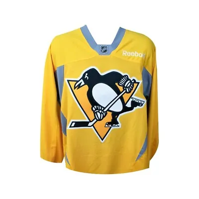 $109.95 • Buy Pittsburgh Penguins Reebok Gold Practice Jersey