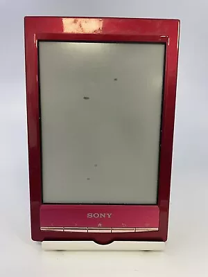 Sony PRS-T1 6  Red Digital EBook Reader Read Below • £13.99