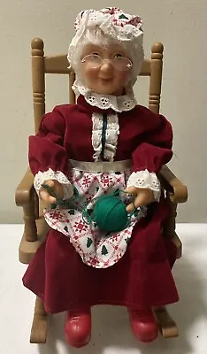 North Pole Productions Animated Rocking Mrs. Claus By Gemmy Industries Christmas • $39.95
