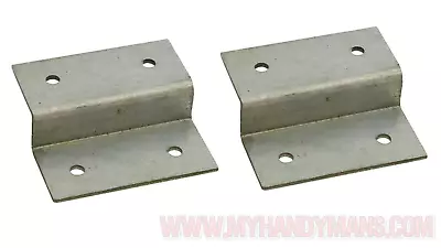 £70 • Buy PACK OF 10 - 60mm FENCE & TRELLIS CLIPS BRACKET PANEL FIXING GARDEN POST FENCING