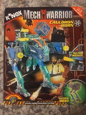 Knex MechWarrior Cauldron-Born (Also Builds Owens) NEW IN BOX • $95