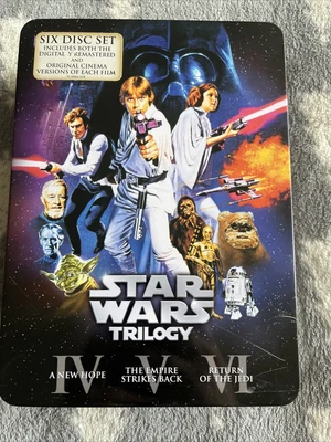£14 • Buy Star Wars Trilogy - 6 Disc DVD - Limited Edition Tin Box Set - See Notes