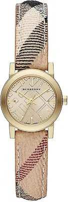 $182.99 • Buy Brand New Burberry BU9219 Haymarket Check 26 Mm Stainless Steel Women's Watch