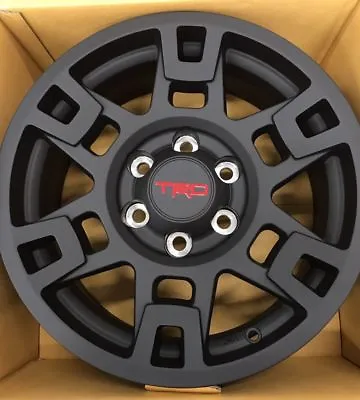 🔥17  Black Toyota TRD Pro Wheels Toyota Tacoma 4Runner FJ Cruiser Set Of 4🔥 • $917.99