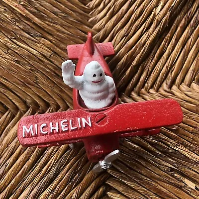 Michelin Man In A Plane Cast Iron • £12