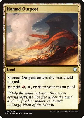 Nomad Outpost [Commander 2017] Magic MTG • $1.65