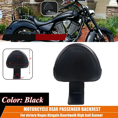 REAR PASSENGER BACKREST Black For Victory Vegas Highball Vegas Kingpin Deluxe • $54.13