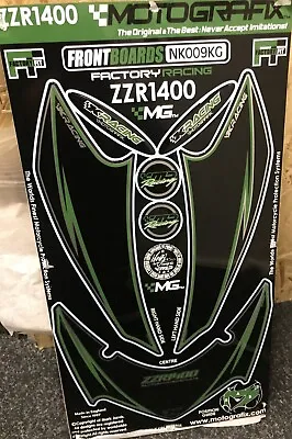 Kawasaki ZZR1400 2006 - 2011 Front Fairing Number Board Motografix Gel Protector • £40