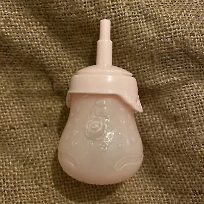 Baby Annabell Doll Pink Drinking Feeding Bottle Genuine Zapf Creations Spare VGC • £4.99