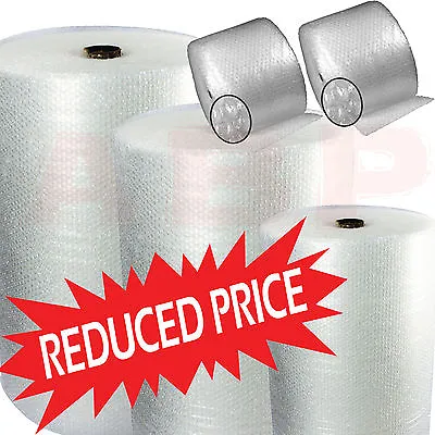 BUBBLE WRAP ROLLS SMALL & LARGE: 300 500 600 750 1000 1200 1500mm  • £7.13