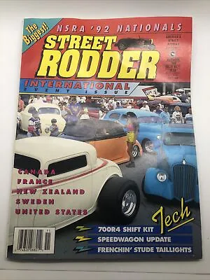 $13.01 • Buy Street Rodder 1992 Nov - 700r4 Tech, Frenching Taillights, Making Brakelines