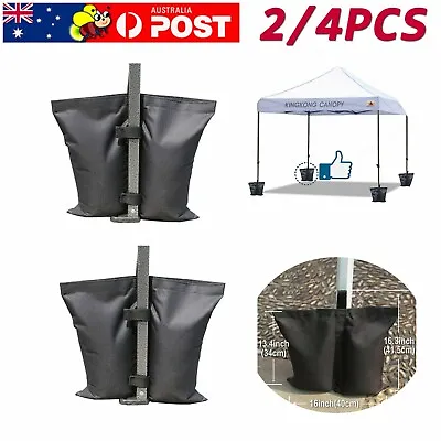 $19.99 • Buy 2/4PCS Garden Gazebo Foot Leg Feet Weights Sand Bag For Marquee Party Tent AU