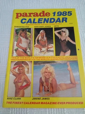 £39.95 • Buy Parade  Magazine Calendar 1985 / Samantha Fox / Others