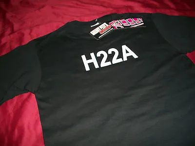 Jdm Style H22a Honda Civic Prelude Ek Eg T-shirt  Ef  Si Gsr H22 Swap Nwt • £19.29