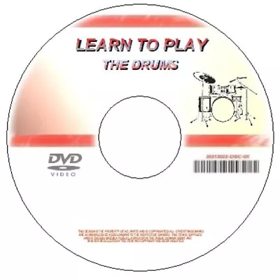  Learn How To Play Drums Lessons Video Guide Tutorial On Dvd Beginners • £4.99