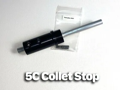 Unique 5C Collet Stop W/8 Different Size Stop Pins - Quick And Easy Adjustment • $39.95