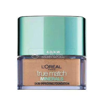 L'oreal True Match Minerals Powder Golden Natural 4.d/4.w Must Read Description • £22