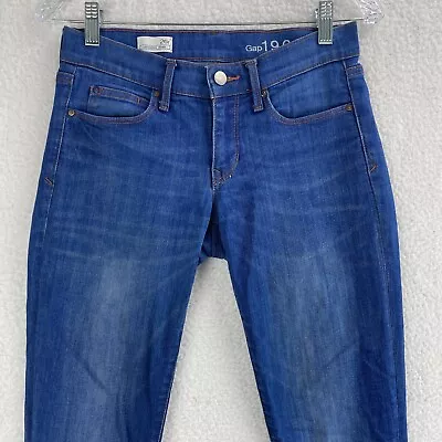 £0.82 • Buy Gap 1969 Womens Size 26 Regular Jegging Low Rise Dark Wash Denim Blue Jeans