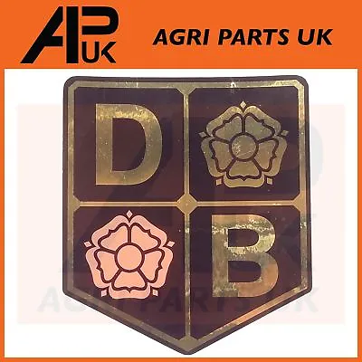 David Brown Tractor Sticker Decal Badge Bonnet Nose Cone Emblem DB 990 995 996 • £7.50